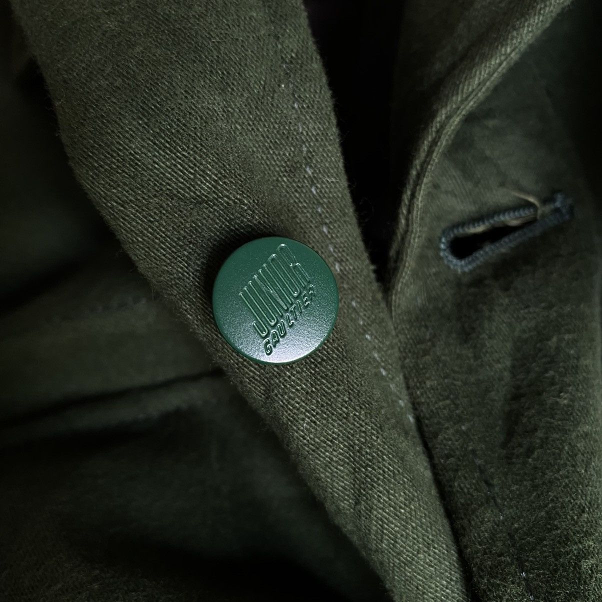 Jean Paul Gaultier JUNIOR GAULTIER Dark Green Cropped Utility Jacket Size XL / US 12-14 / IT 48-50 - 8 Thumbnail