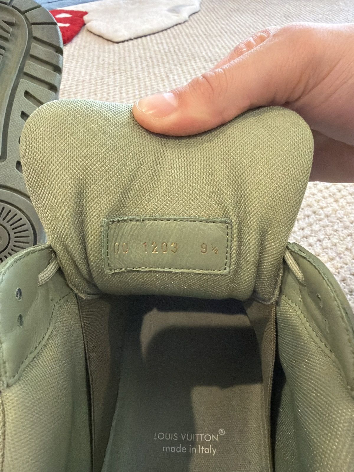 Louis Vuitton Louis Vuitton Maxi Trainer - Green Embossed Alligator Size US 11 / EU 44 - 7 Thumbnail