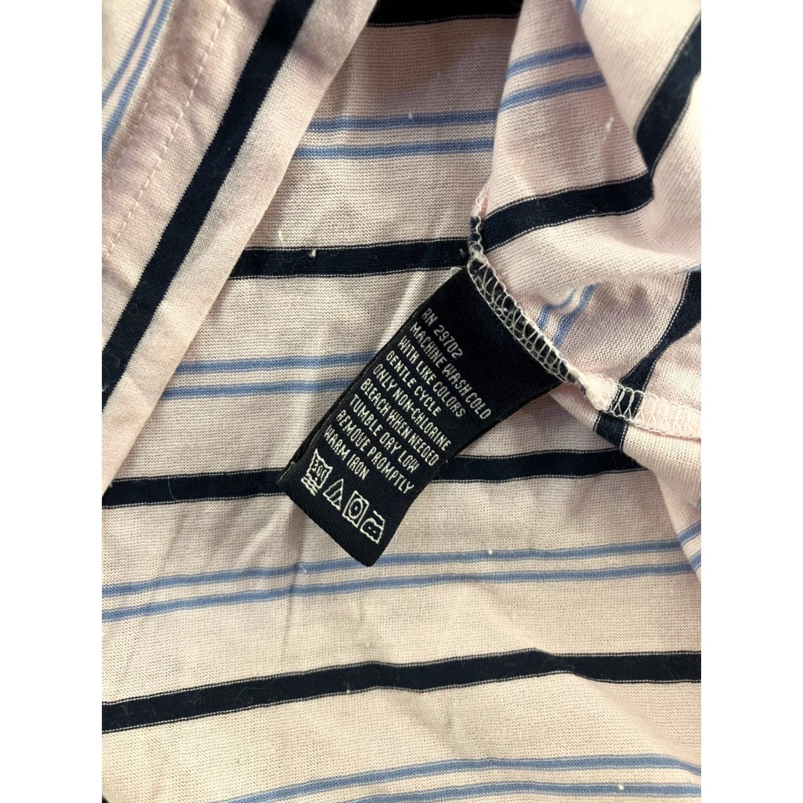 Vintage Oxford Golf Mens Polo Shirt L Pink Striped Short Sleeve Casual 100% Cotton Classic Size US L / EU 52-54 / 3 - 3 Thumbnail