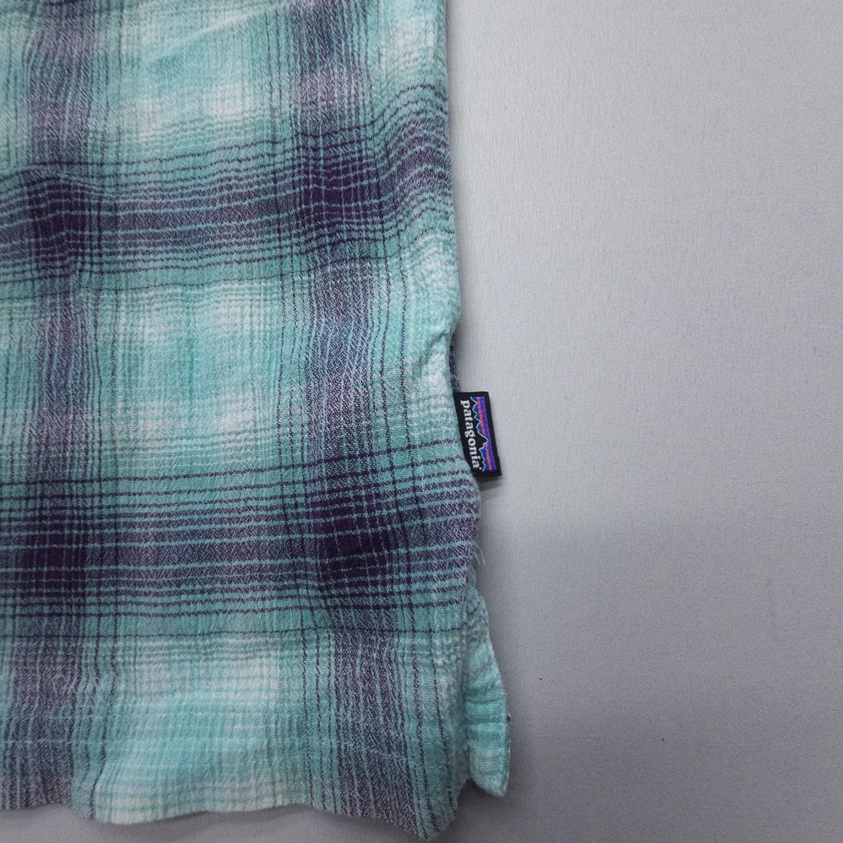 Patagonia Patagonia A/C Shirt Mens Medium Blue Plaid Gauze Organic Cotton Light Size US M / EU 48-50 / 2 - 5 Thumbnail