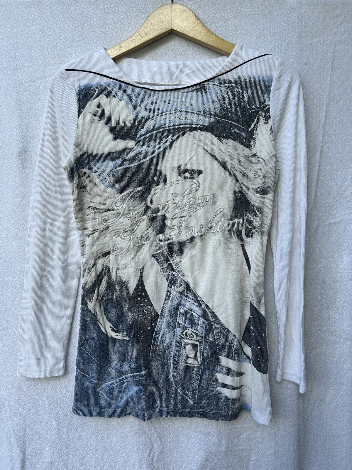 Hysteric Glamour × If Six Was Nine × Japanese Brand Japanese Style Hysteric Girl Longsleeve Size US S / EU 44-46 / 1 - 1 Thumbnail
