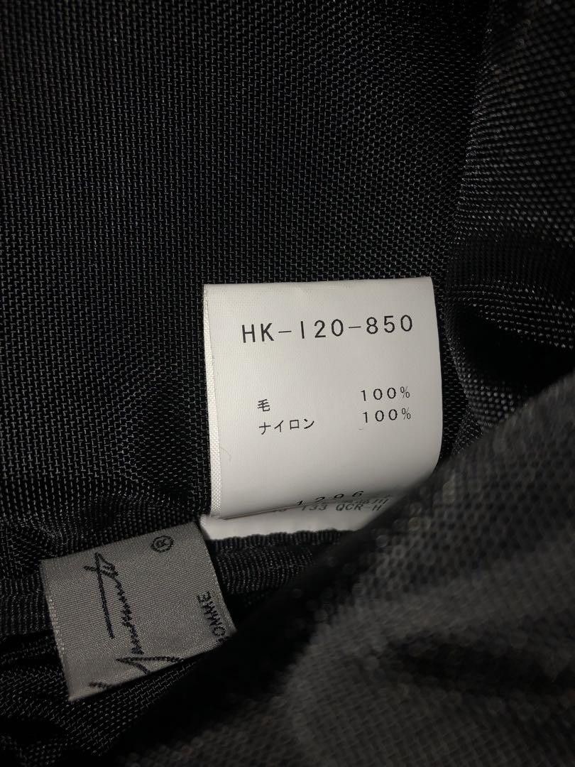 Yohji Yamamoto Yohji Yamamoto pour homme wool gabber backpack Size ONE SIZE - 6 Thumbnail