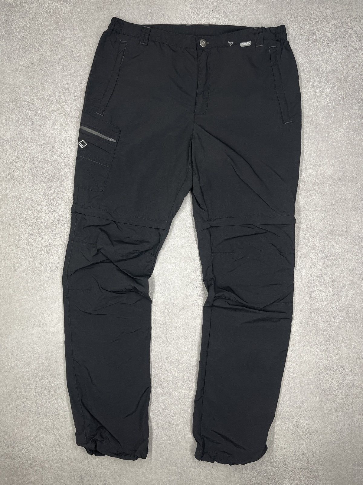 Other Mens Regatta 2 in 1 Nylon Pants Graphite Outdoor Gorpcore Size US 32 / EU 48 - 2 Thumbnail