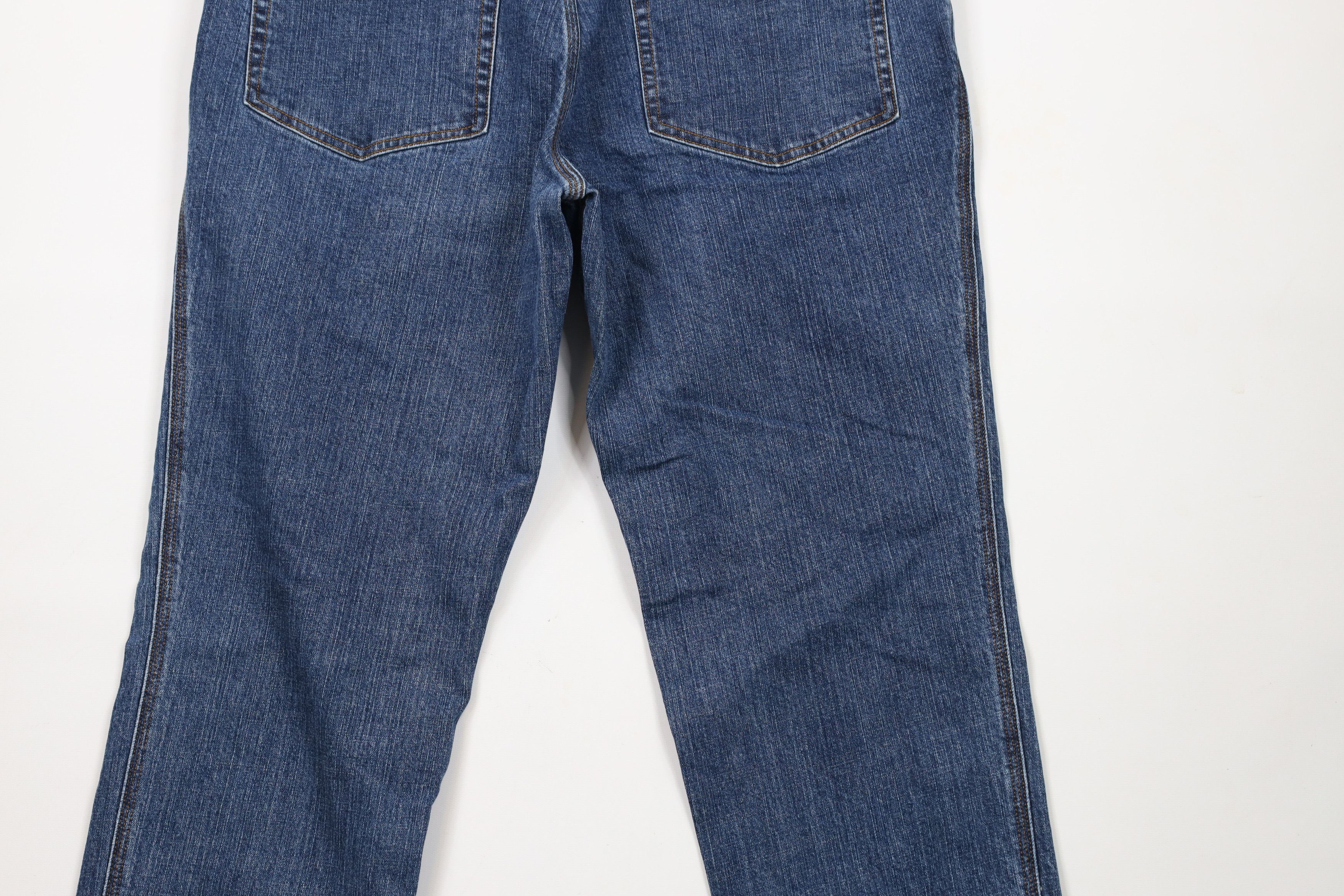 Duluth Trading Company × Vintage Duluth Trading Co Fit Flex Ballroom Workwear Denim Jeans Size US 34 / EU 50 - 11 Thumbnail