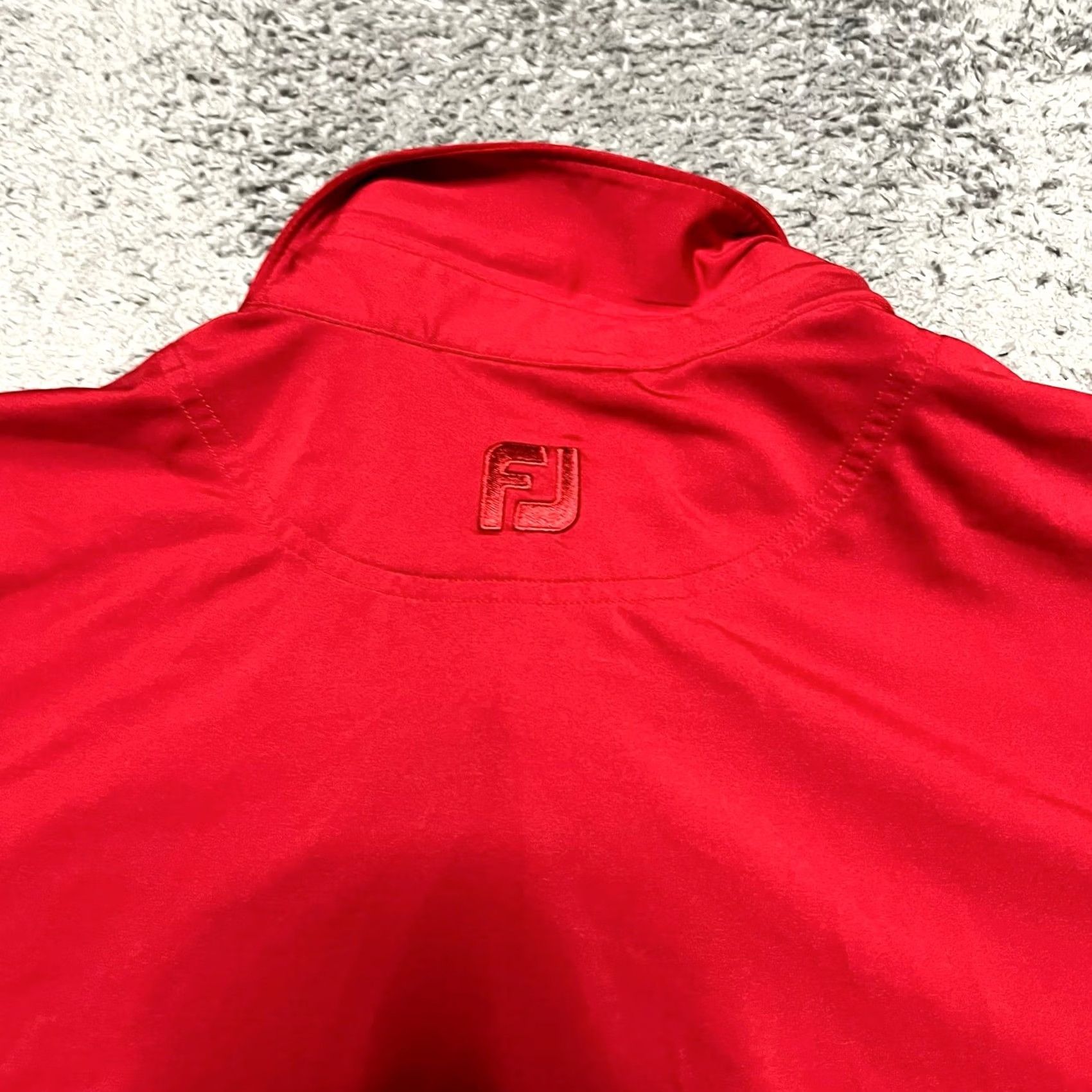 Footjoy FootJoy Golf Polo Shirt Mens Large Red Cadillac Performance Shirt Size US L / EU 52-54 / 3 - 4 Thumbnail