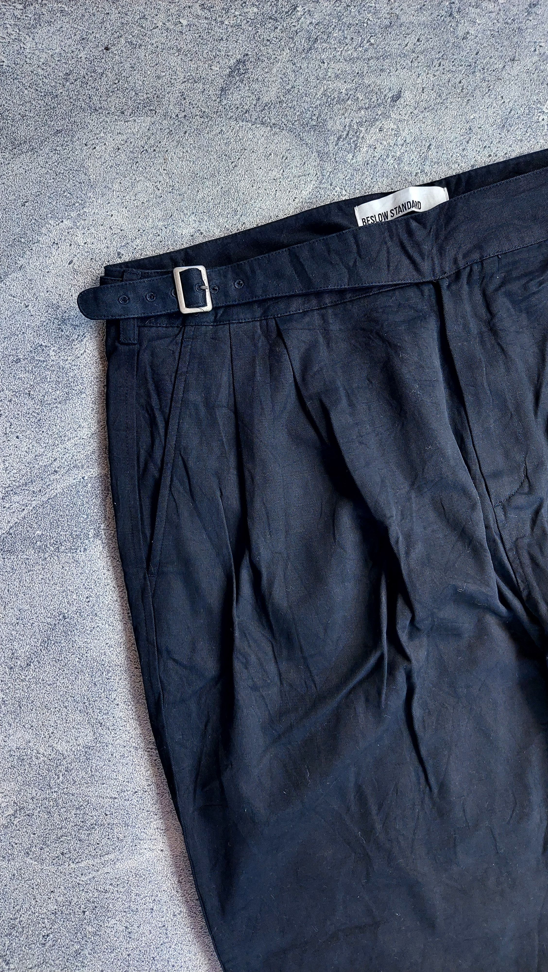 Ghurka × Japanese Brand × Vintage 💥Beslow Gurkha Pants Black Size US 34 / EU 50 - 3 Thumbnail