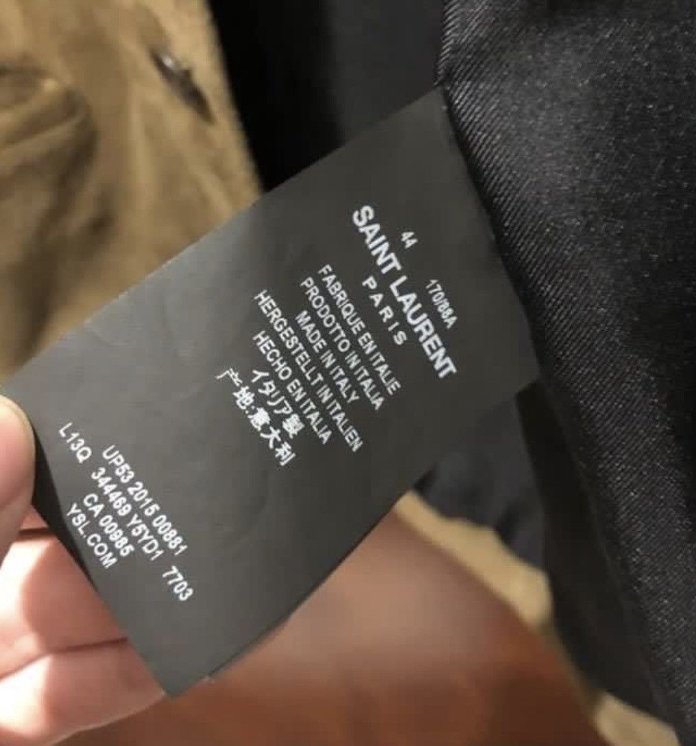 Hedi Slimane × Saint Laurent Paris Saint Laurent Paris 2015FW suede jacket Size US S / EU 44-46 / 1 - 4 Thumbnail