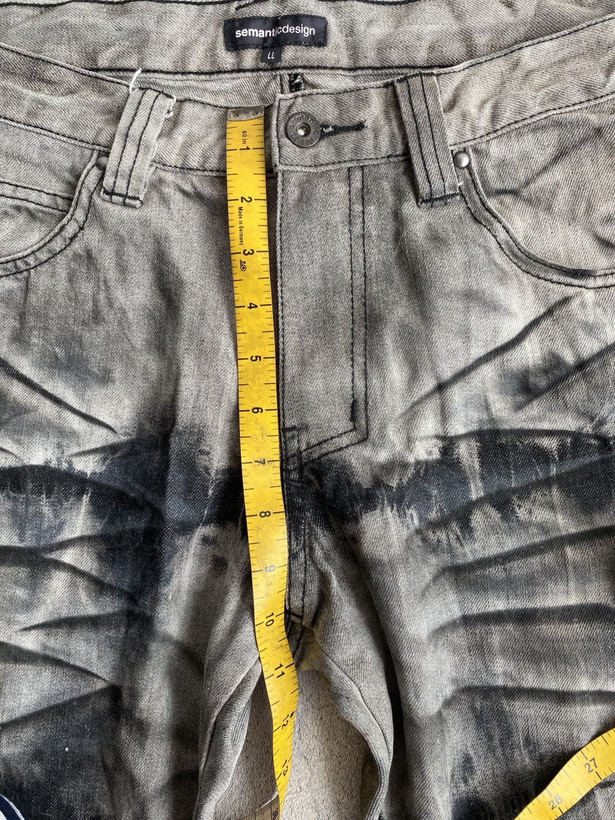 Japanese Brand × Tornado Mart Semantic Design Tiger Stripe Jeans Size US 33 - 5 Thumbnail