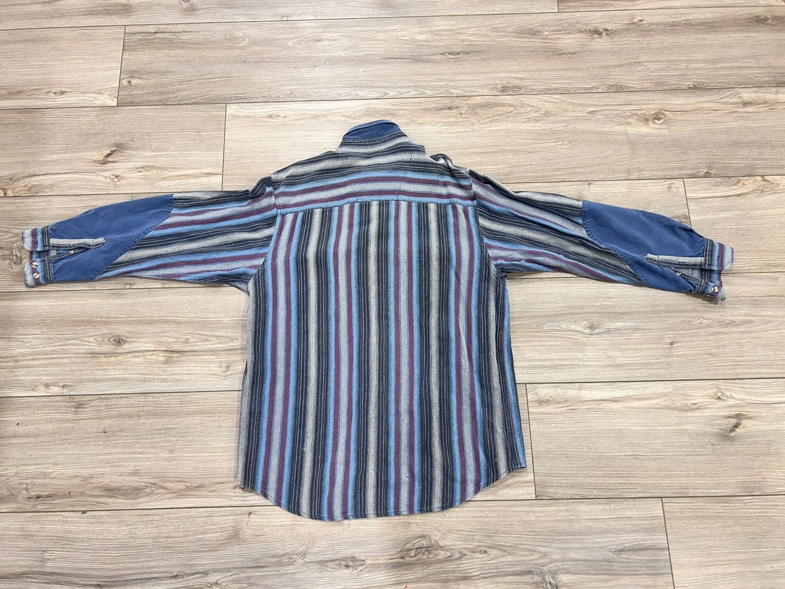 Wrangler Wrangler striped button up Size US L / EU 52-54 / 3 - 2 Thumbnail