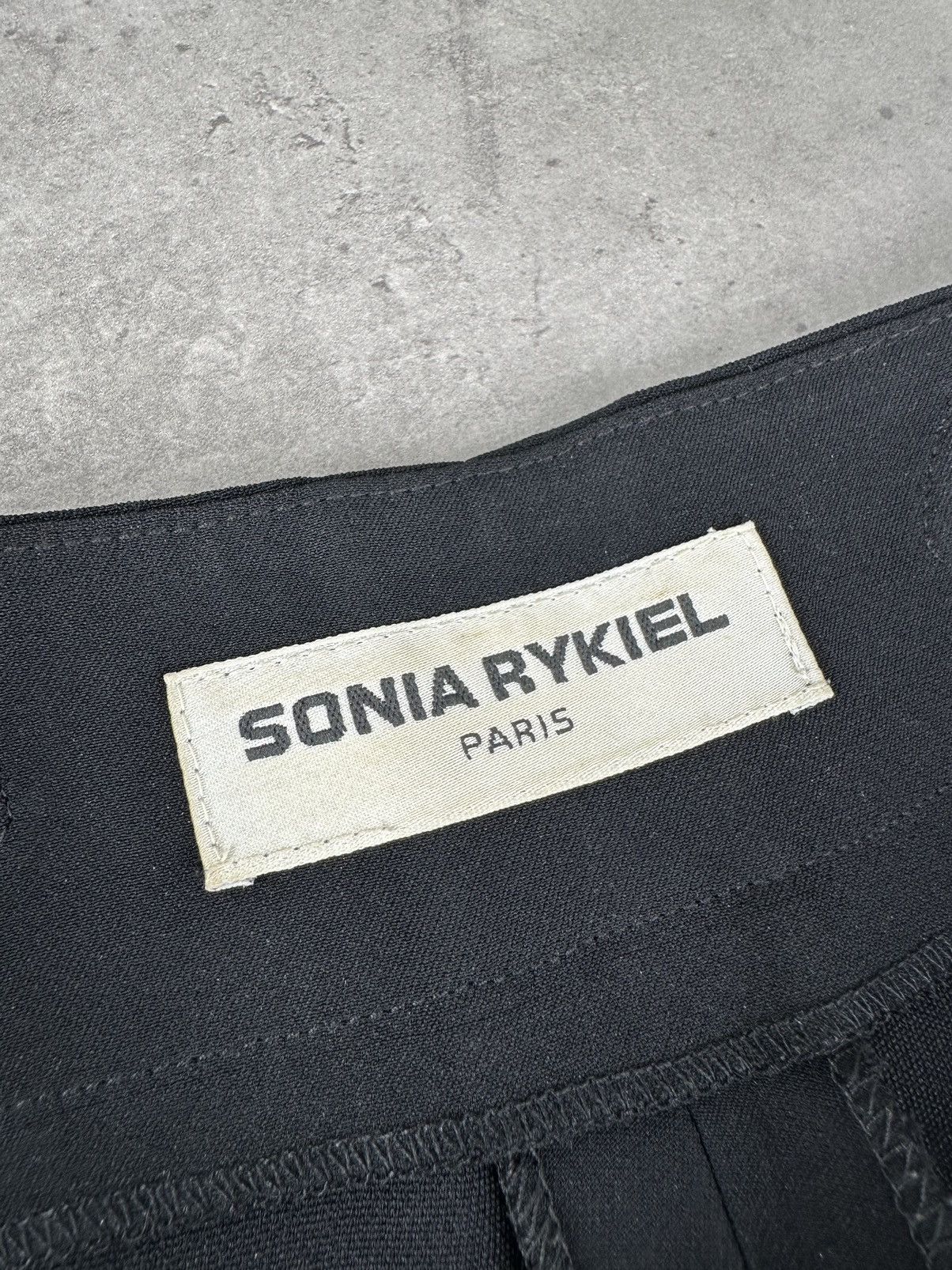Designer Sonia Rykiel Wide Pants Size 30" / US 8 / IT 44 - 2 Thumbnail
