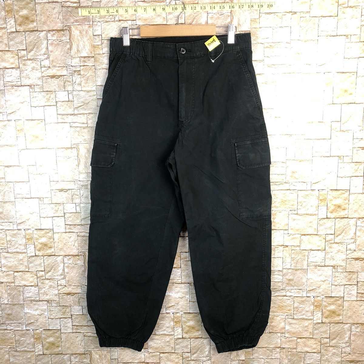 Japanese Brand Uniqlo Dark Blue Cargo Multipocket Pants #A445 Size US 28 / EU 44 - 1 Thumbnail