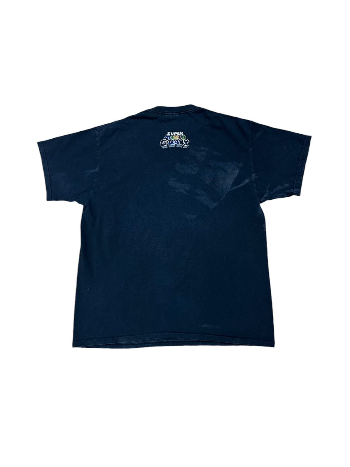Nintendo × Vintage Rare Vintage 2008 Nintendo Mario Super Galaxy Rainbow Tee Size US XL / EU 56 / 4 - 2 Thumbnail