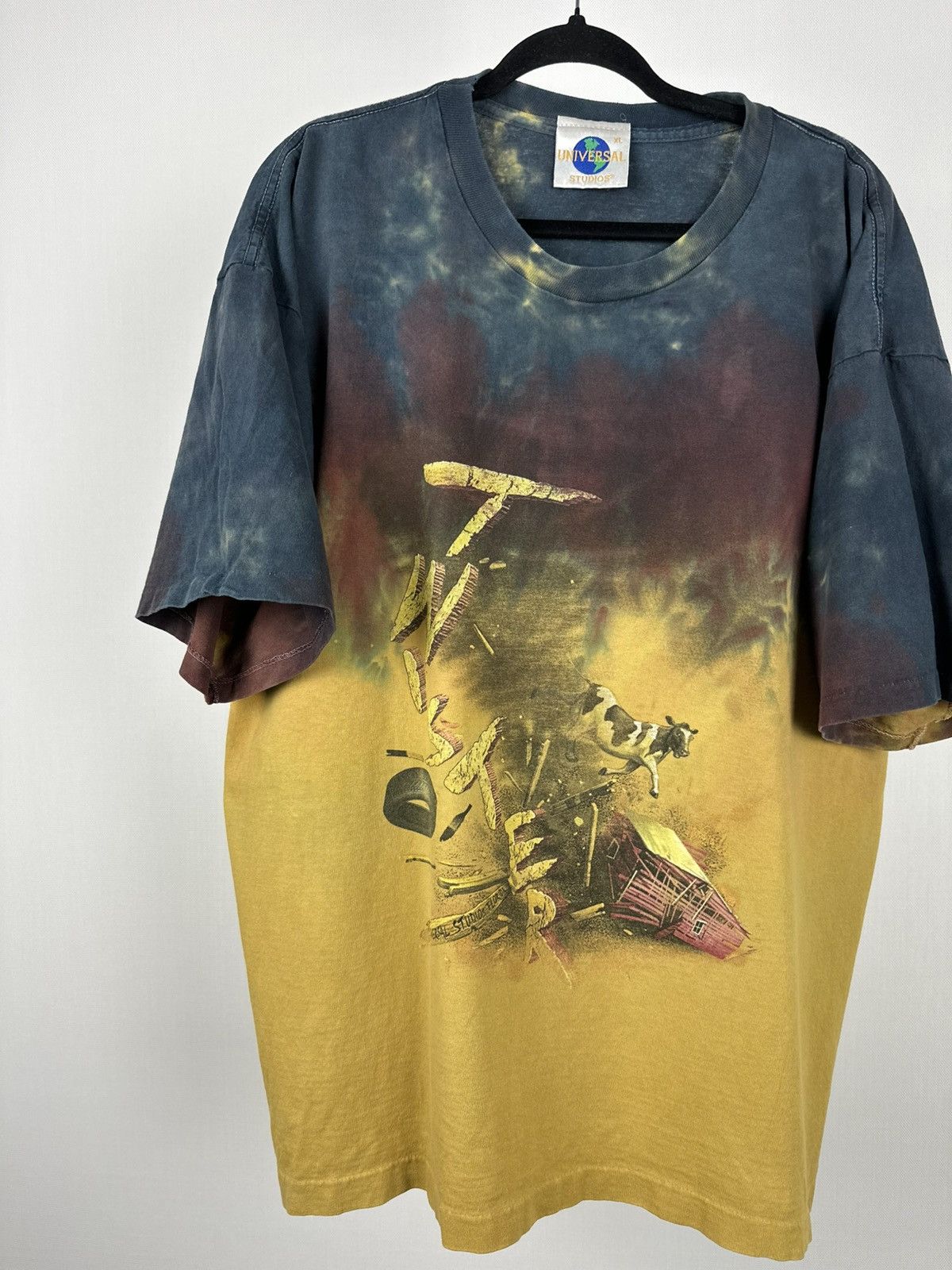 Universal Studios Vintage Universal Studios Twister Tie Dye Graphic Print Size US XL / EU 56 / 4 - 7 Thumbnail