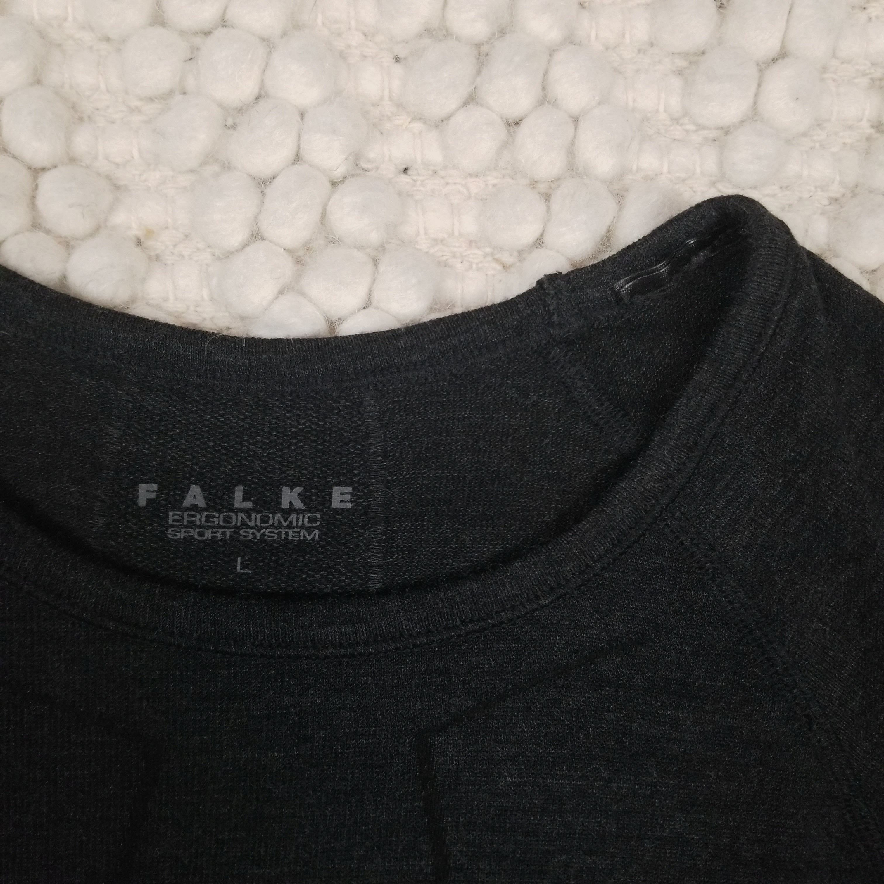 FALKE Long Sleeve Wool-Tech Baselayer Top Size US L / EU 52-54 / 3 - 8 Thumbnail