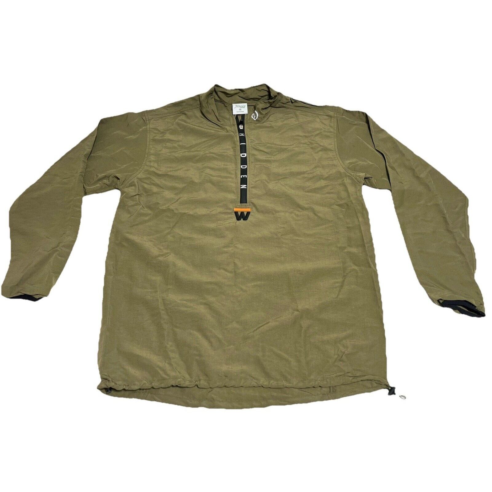 HIDDEN Hidden New York Track Jacket Quarter Zip Olive Medium Size US M / EU 48-50 / 2 - 1 Thumbnail