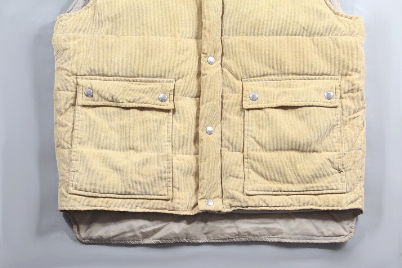 Valentino Valentino Corduroy Luxury Vintage Gilet Vest Jacket Beige XL Size US XXL / EU 58 / 5 - 2 Thumbnail