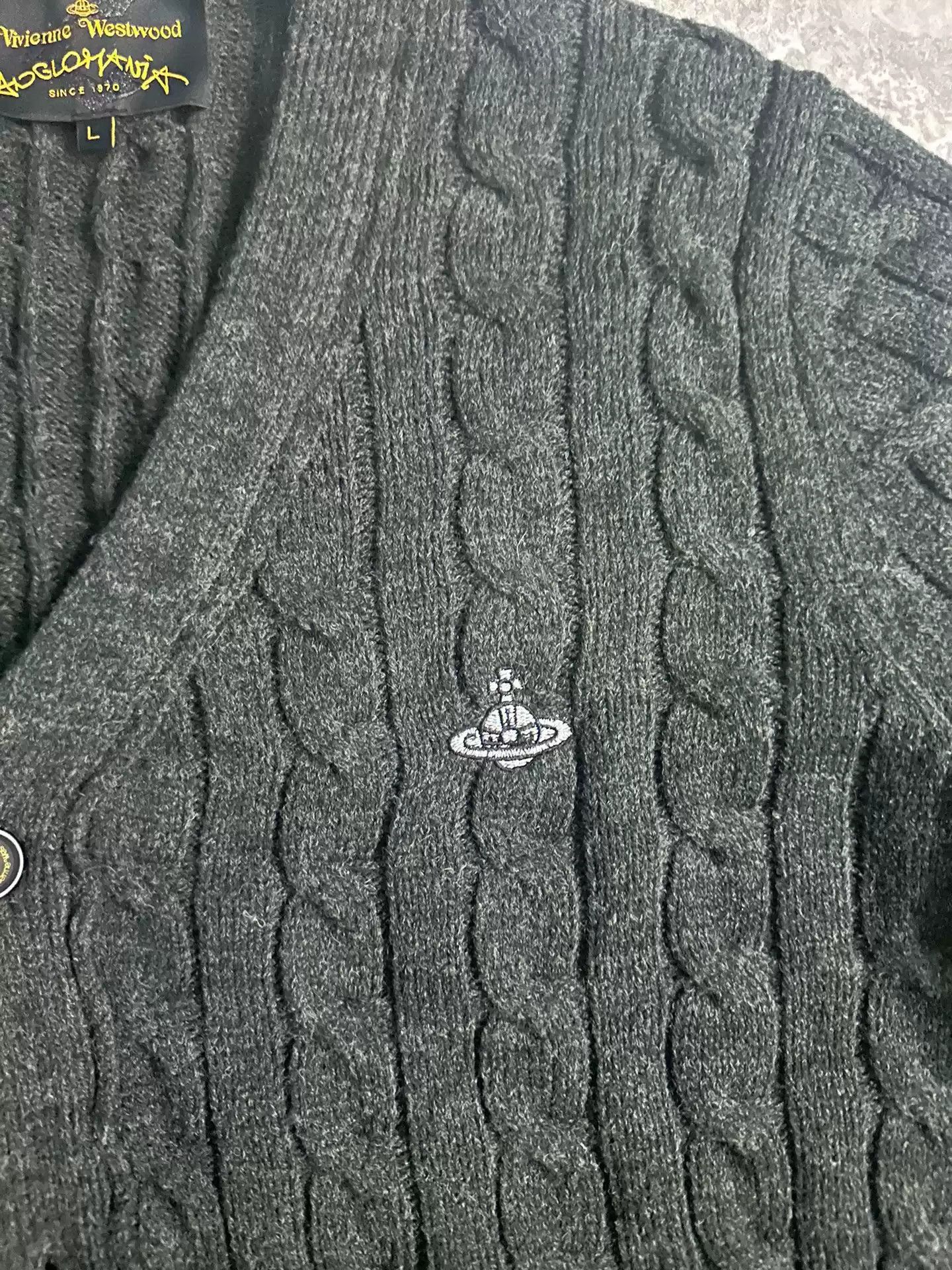 Vivienne Westwood Vivienne Westwood Wool Cardigan Size US L / EU 52-54 / 3 - 1 Thumbnail