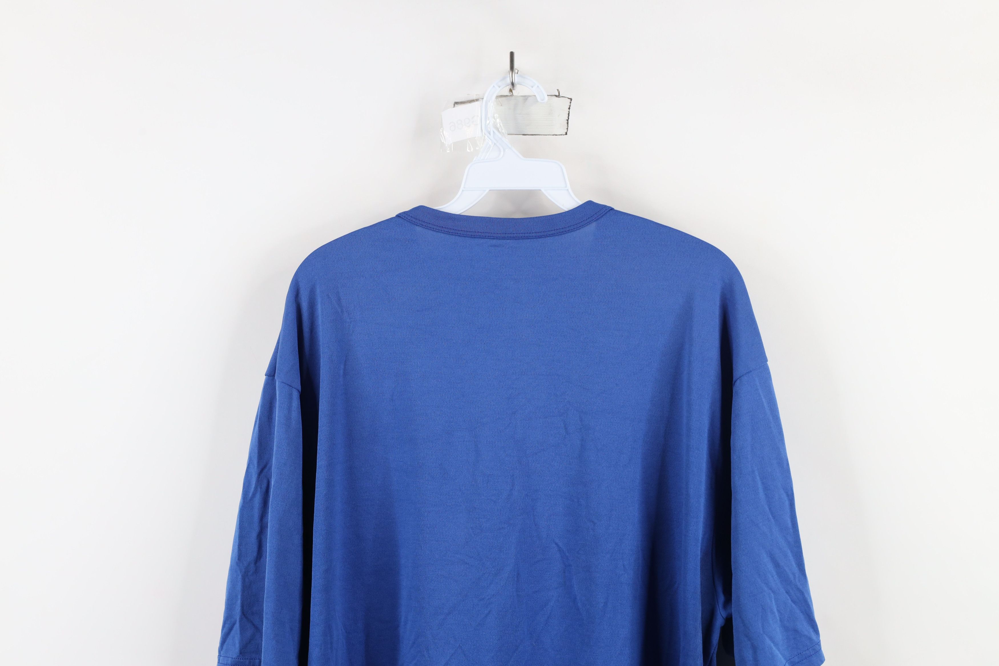 Nike × Vintage Vintage Y2K Nike Travis Scott Mini Swoosh Knit T-Shirt Size US L / EU 52-54 / 3 - 12 Thumbnail