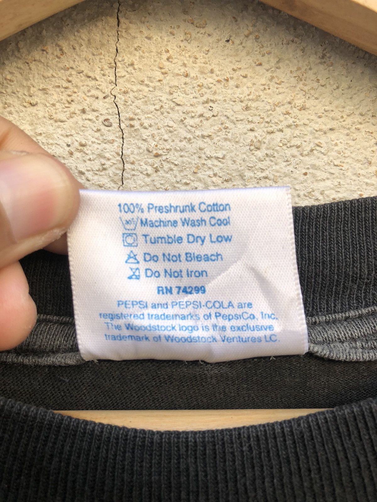 Rare!! Vintage 90s Woodstock Pepsi Live It Promo Tshirt