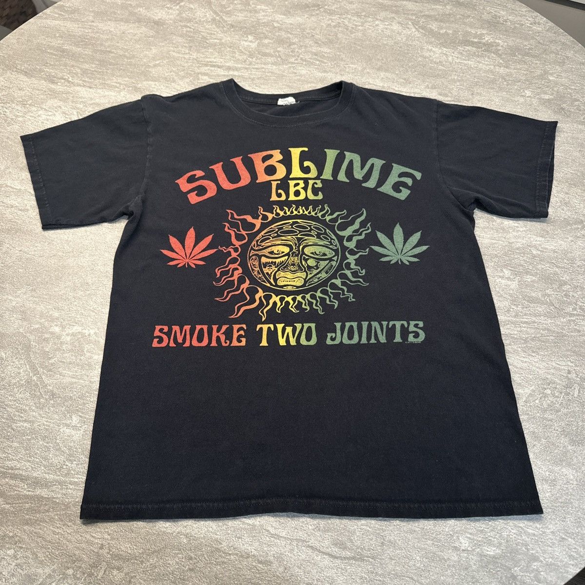 Band Tees × Sublime Sublime LBC Smoke Two Joints Band T Shirt Marijuana Weed Size US M / EU 48-50 / 2 - 1 Thumbnail