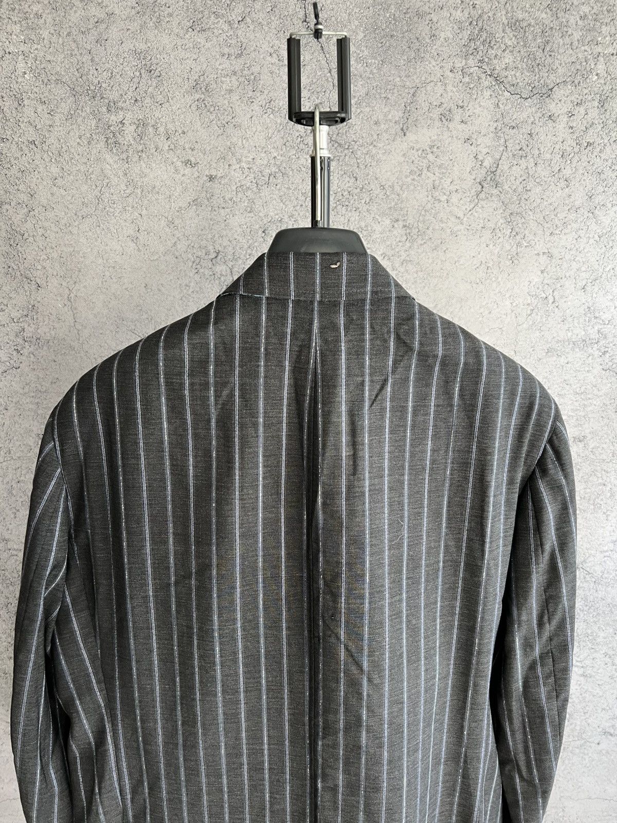 Etro Vintage Etro Striped Blazer Classic Suit Luxury size 54 Size 54R - 4 Thumbnail