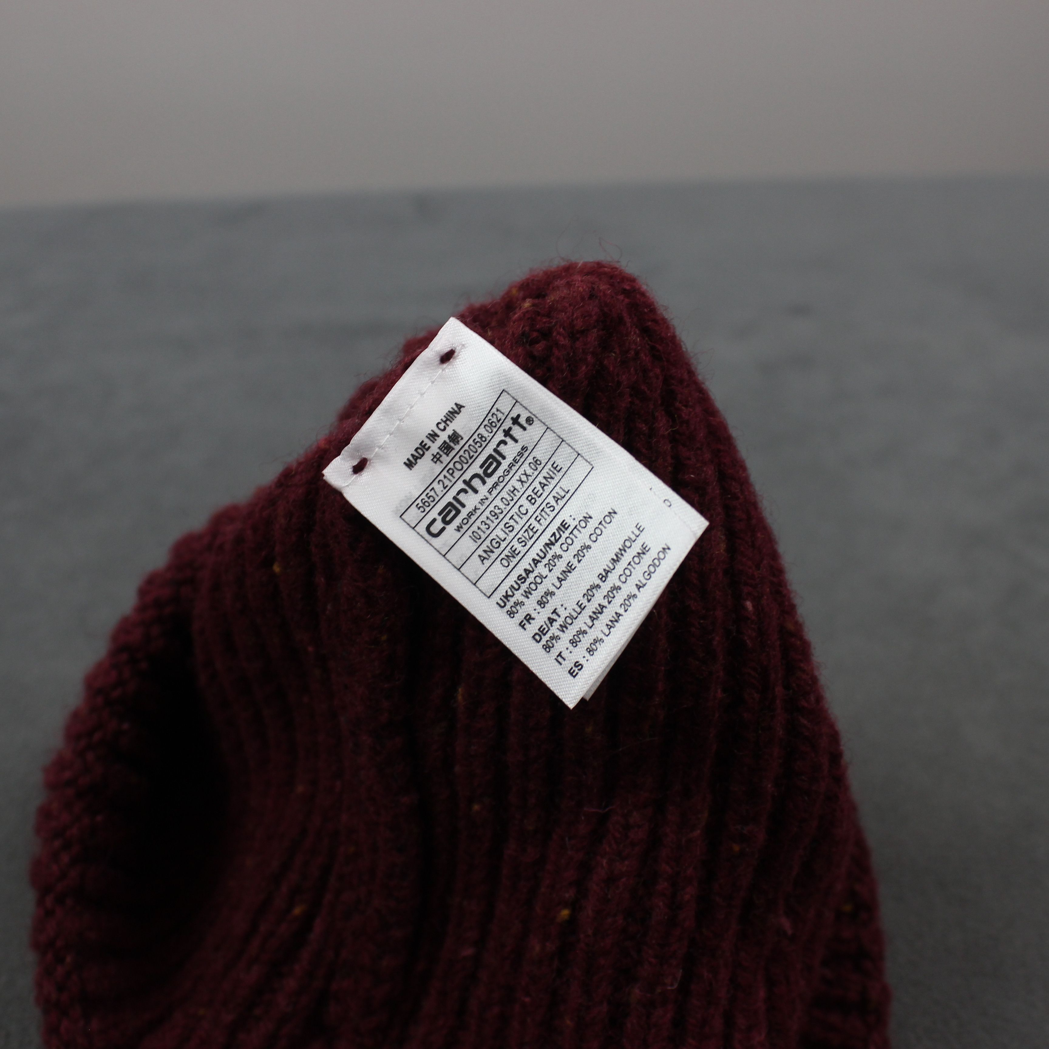 Carhartt Carhartt hat wool men red Size ONE SIZE - 6 Thumbnail