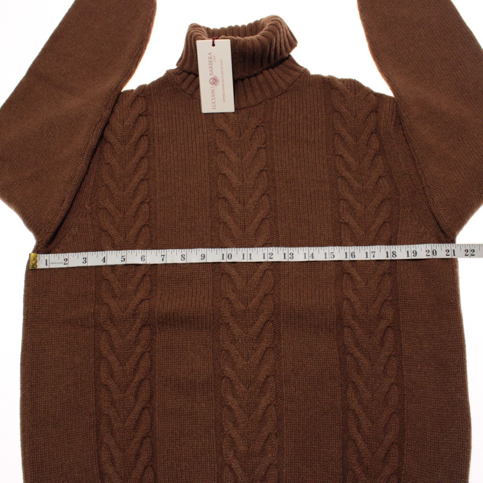 Luciano Barbera Luciano Barbera Sweater Size US M in Brown Size US M / EU 48-50 / 2 - 4 Thumbnail