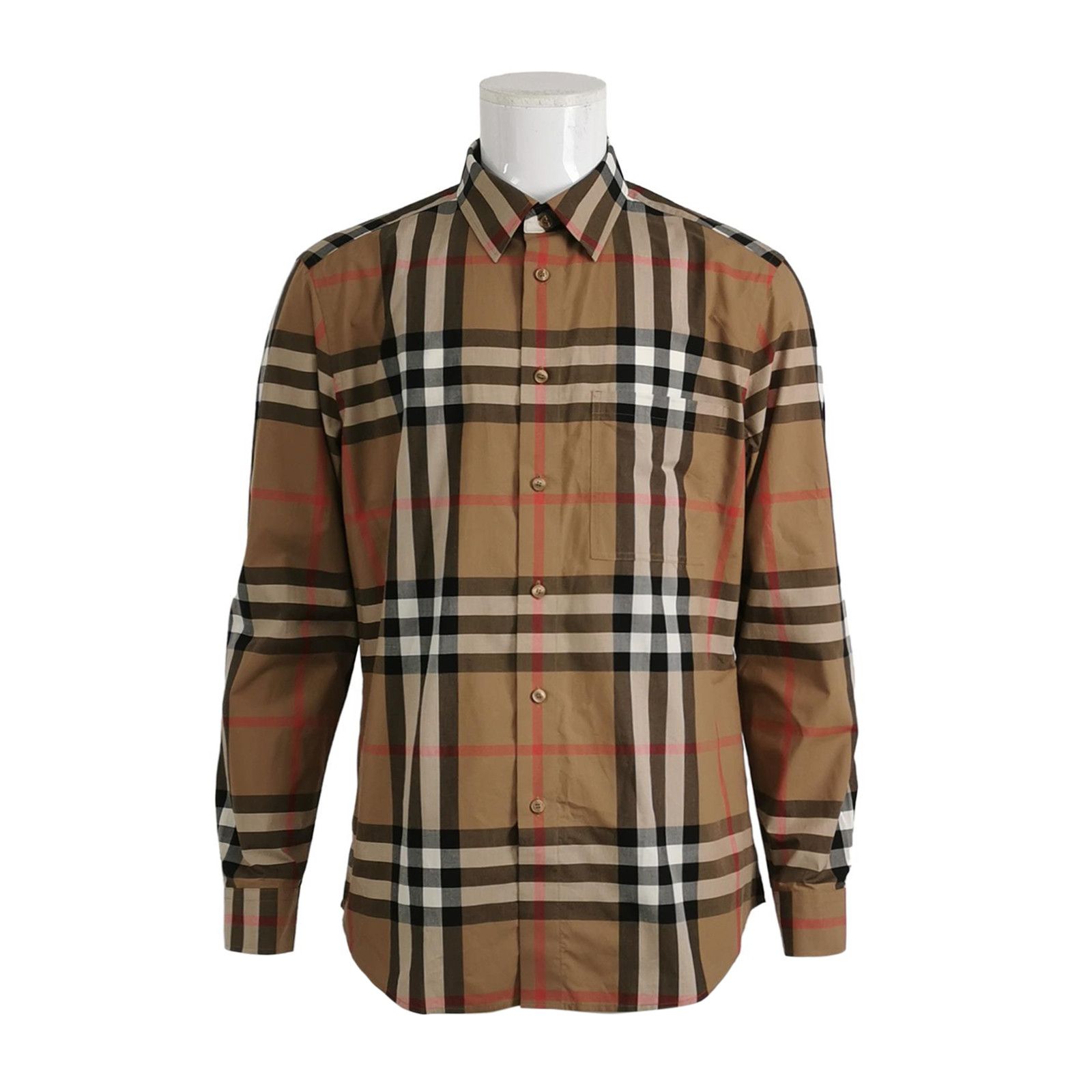 Burberry Burberry Classic Check Button Up Shirt Size XL Size US XL / EU 56 / 4 - 1 Thumbnail