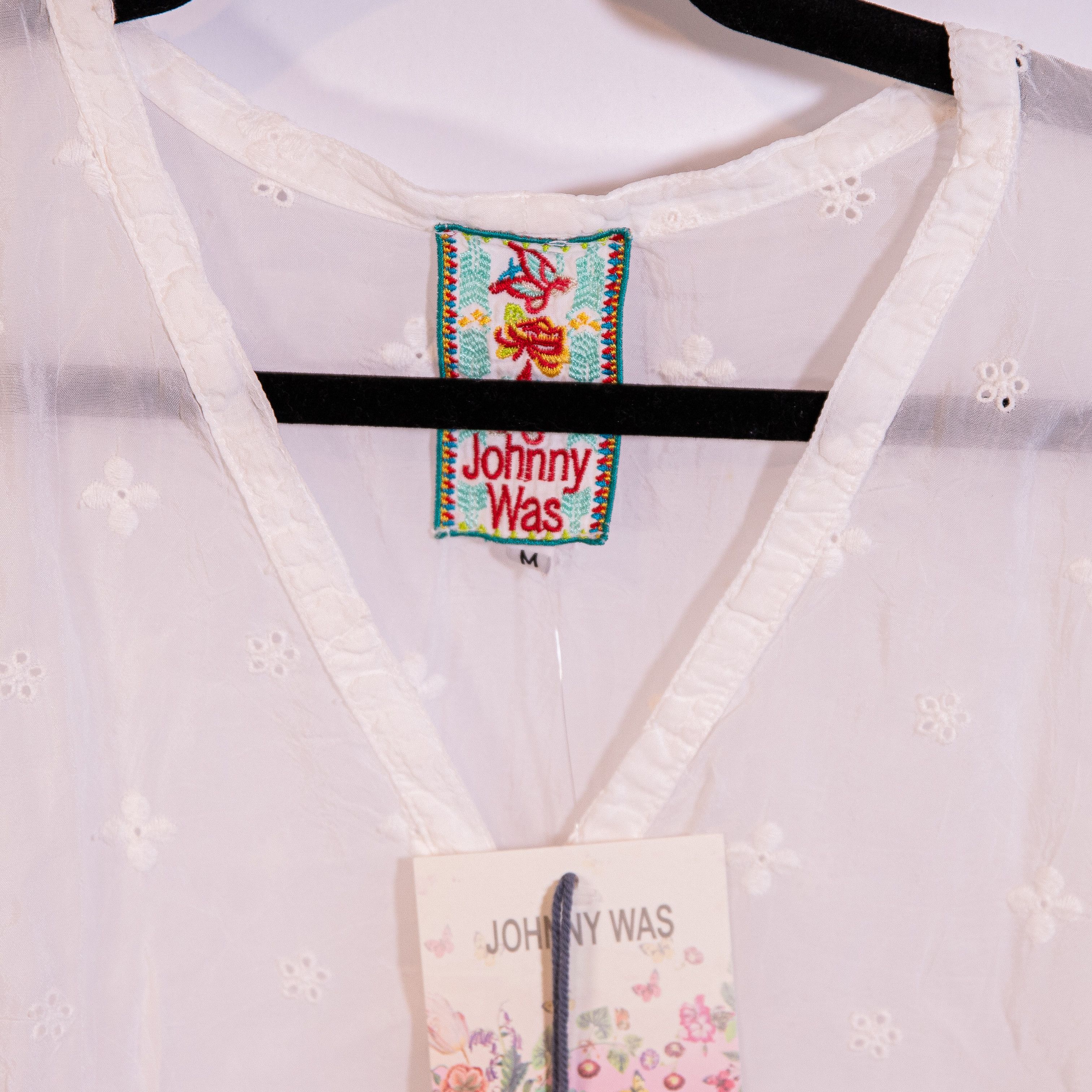Johnny Was NEW Johnny Was Simple Allover Floral Flower Size M / US 6-8 / IT 42-44 - 2 Thumbnail