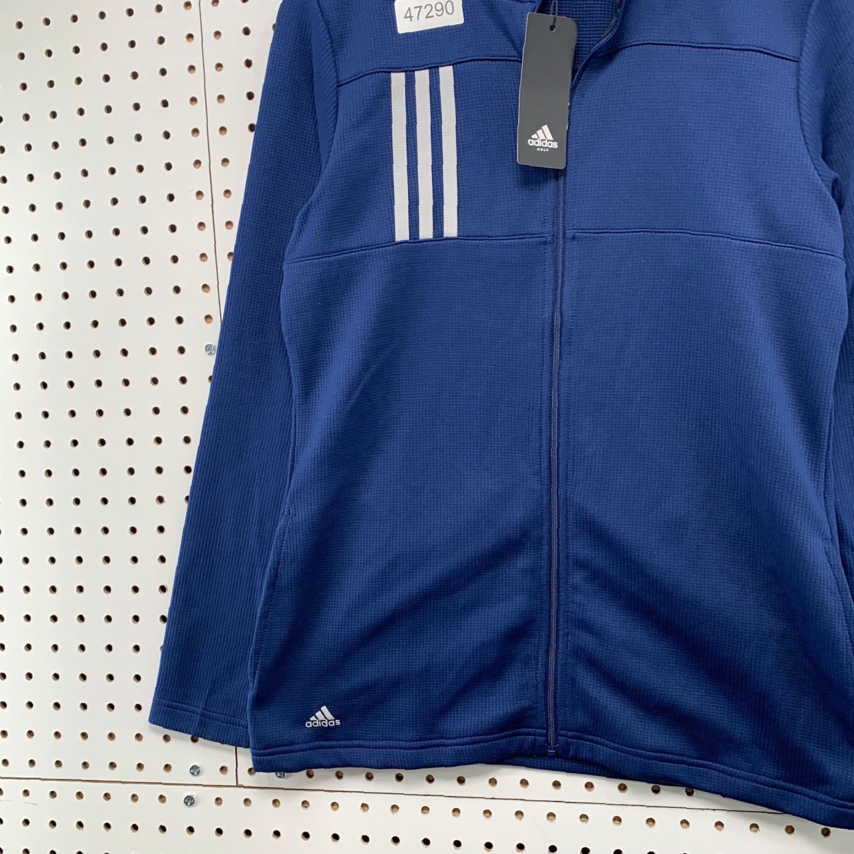 Adidas NEW Adidas Golf Jacket Womens Medium Blue White Zip NWT Size M / US 6-8 / IT 42-44 - 6 Thumbnail