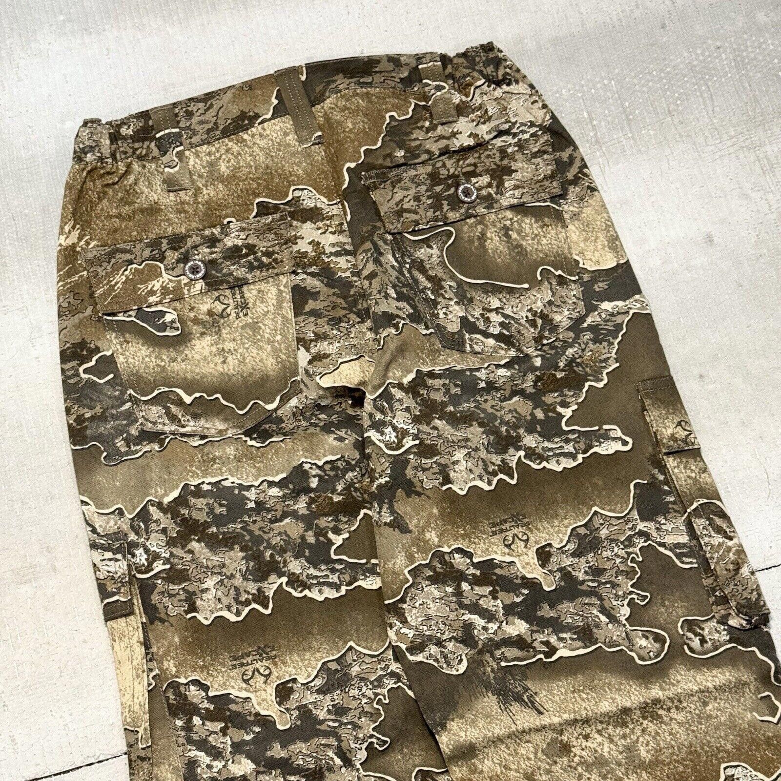 Realtree Y2K 2000s Realtree Baggy Wide Leg Camo Cargo Pants Size US 30 / EU 46 - 6 Thumbnail