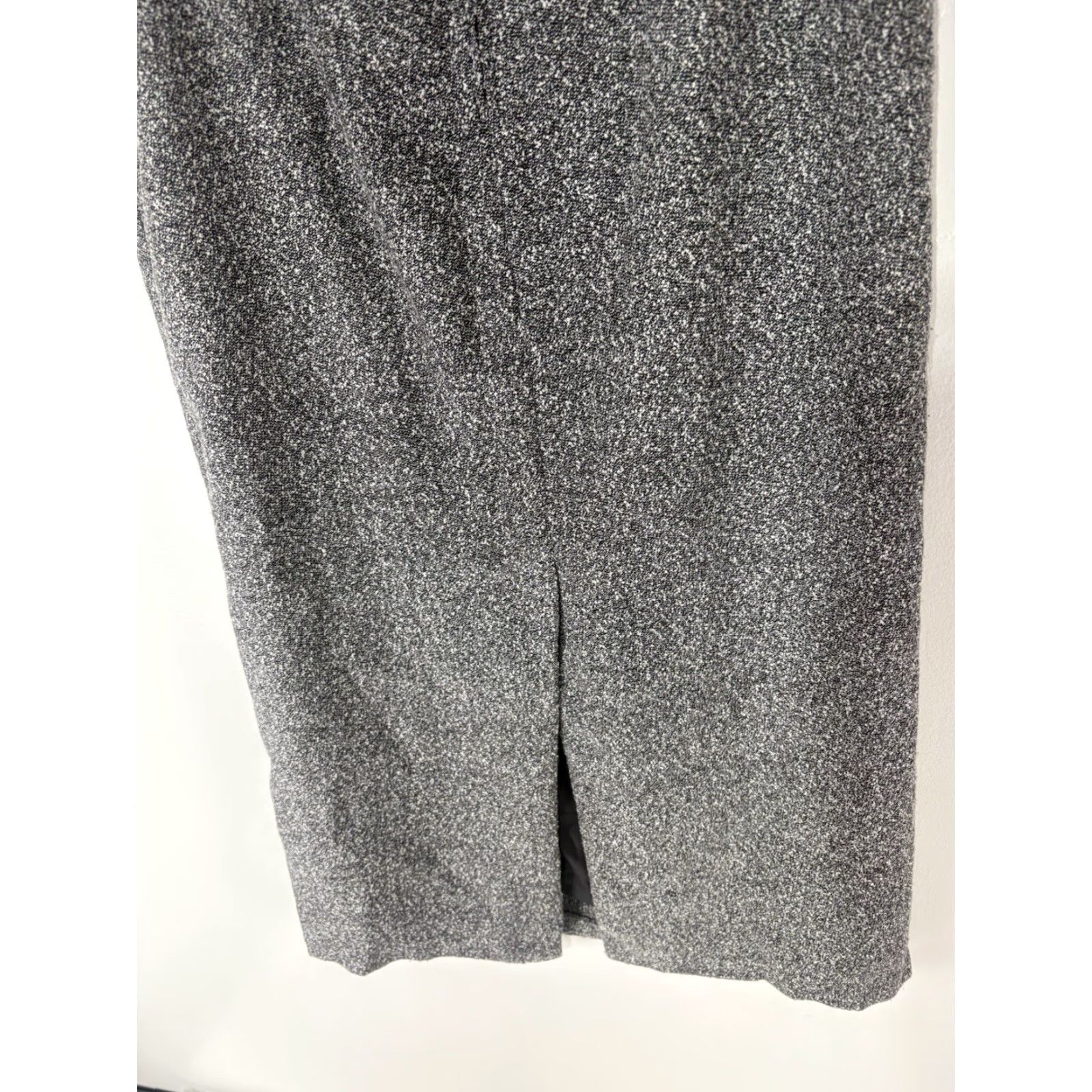 Vintage Vintage Briggs Block/Bk Wht Marled Textured Maxi Skirt Womens Size 10 USA Size 32" / US 10 / IT 46 - 6 Thumbnail