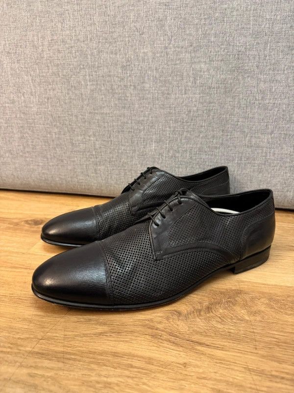 Franceschetti Franceschetti 1926 Italy Lace Up Derby Leather Formal Shoe46 Size US 13 / EU 46 - 7 Thumbnail