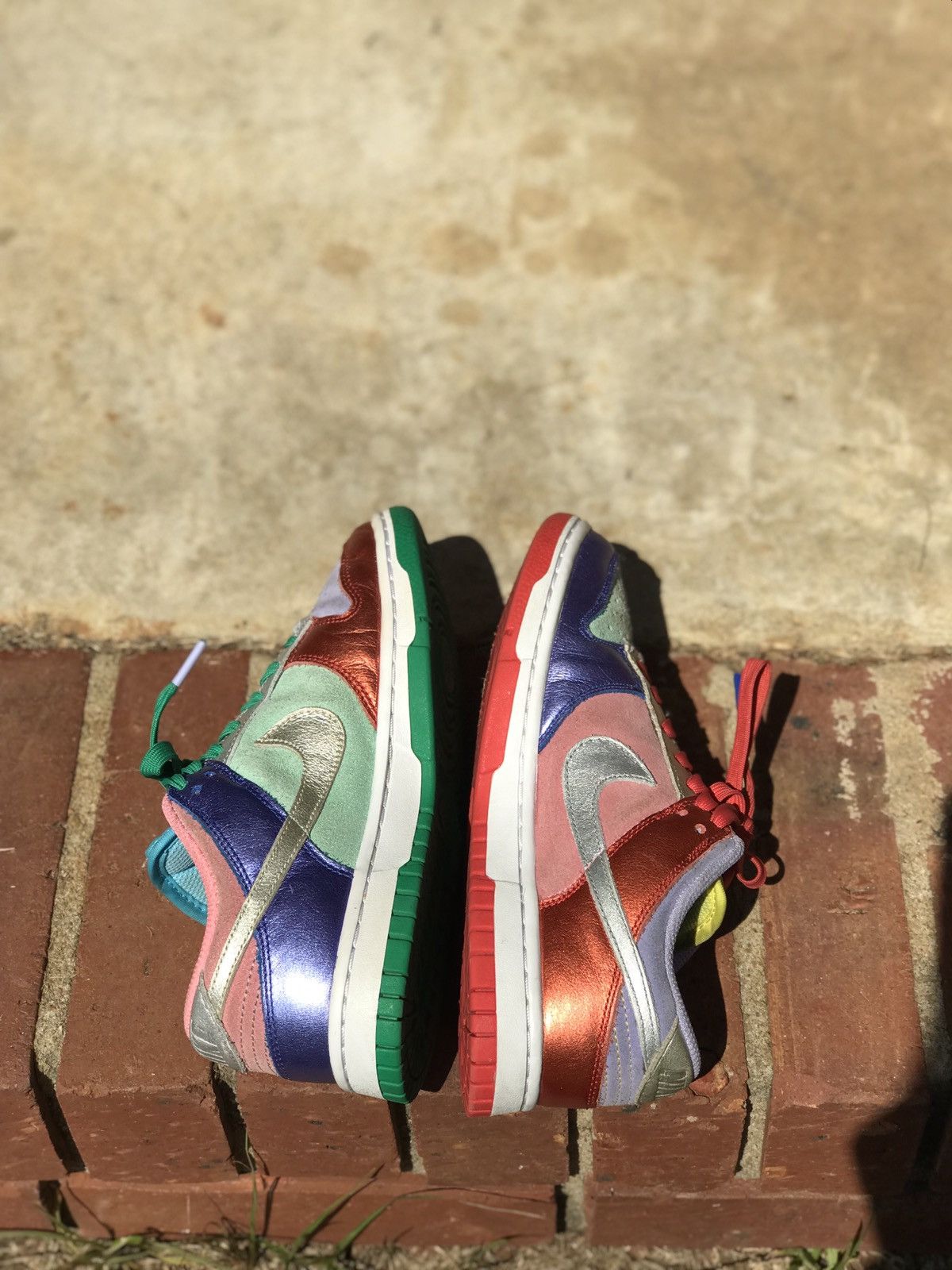 Nike Nike Dunk Low Wmns ‘Sunset Pulse’ Size 6W / 4.5Y Size US 6 / IT 36 - 5 Thumbnail