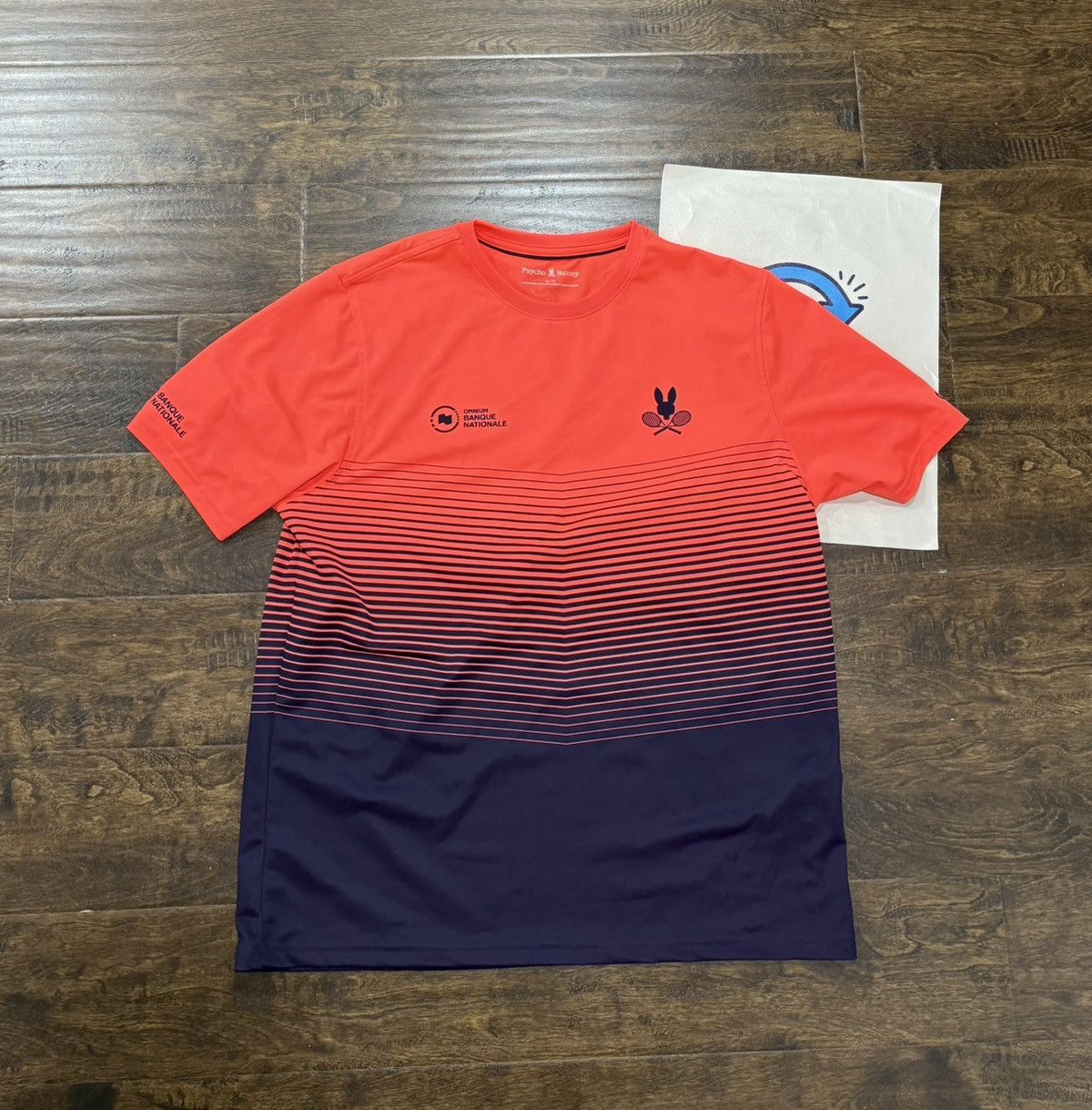 Psycho Bunny PSYCHO BUNNY X ROGERS CUP ACTIVEWEAR TEE Size US XL / EU 56 / 4 - 2 Thumbnail