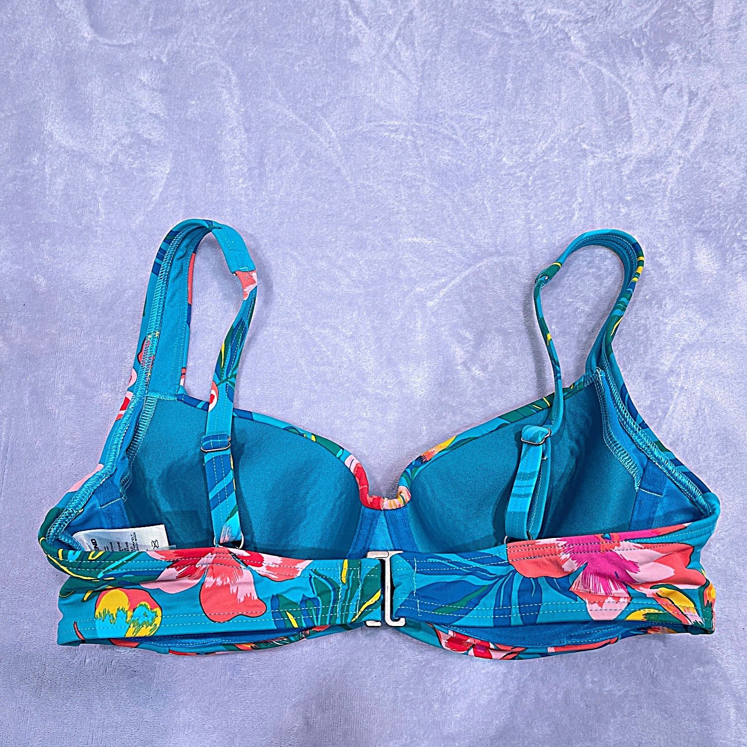 Lands' End LANDS END Swim Floral Twist Bikini Bra Top Womens 4 XS Size XS / US 0-2 / IT 36-38 - 3 Thumbnail