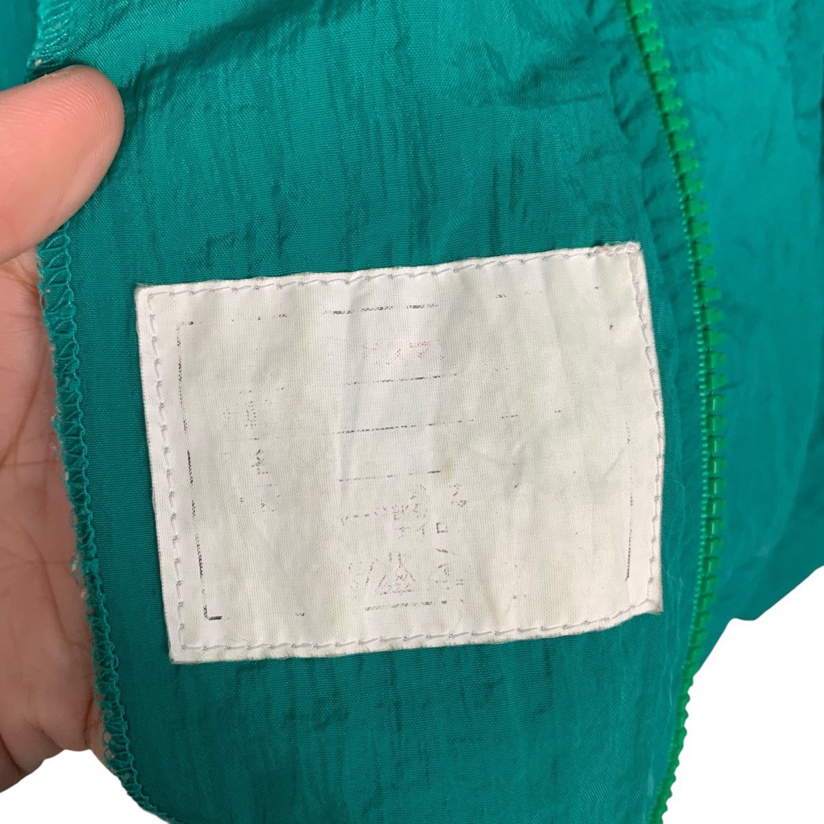 Japanese Brand NISSEKI DASHRACER 100 Green Collar Light Jacket #1661-C74 Size US L / EU 52-54 / 3 - 13 Thumbnail