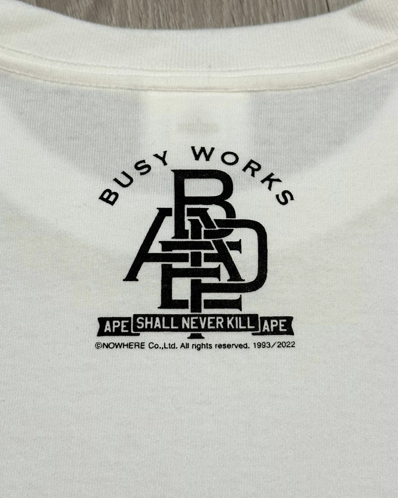 Bape SS/22 BAPE Busy Works Archive Graphic #9 T-Shirt - XXL / 2XL Size US XXL / EU 58 / 5 - 4 Thumbnail