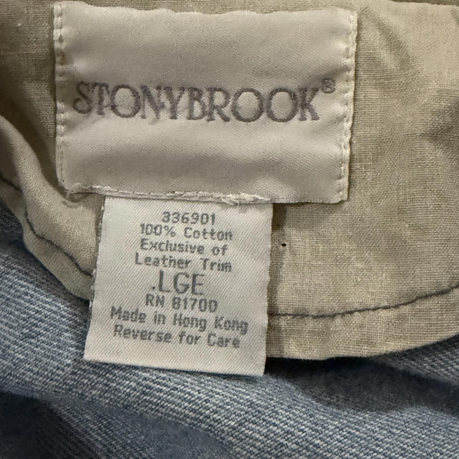 Other Vintage 90s Denim Chore Jacket Stonybrook Size L Size L / US 10 / IT 46 - 6 Thumbnail