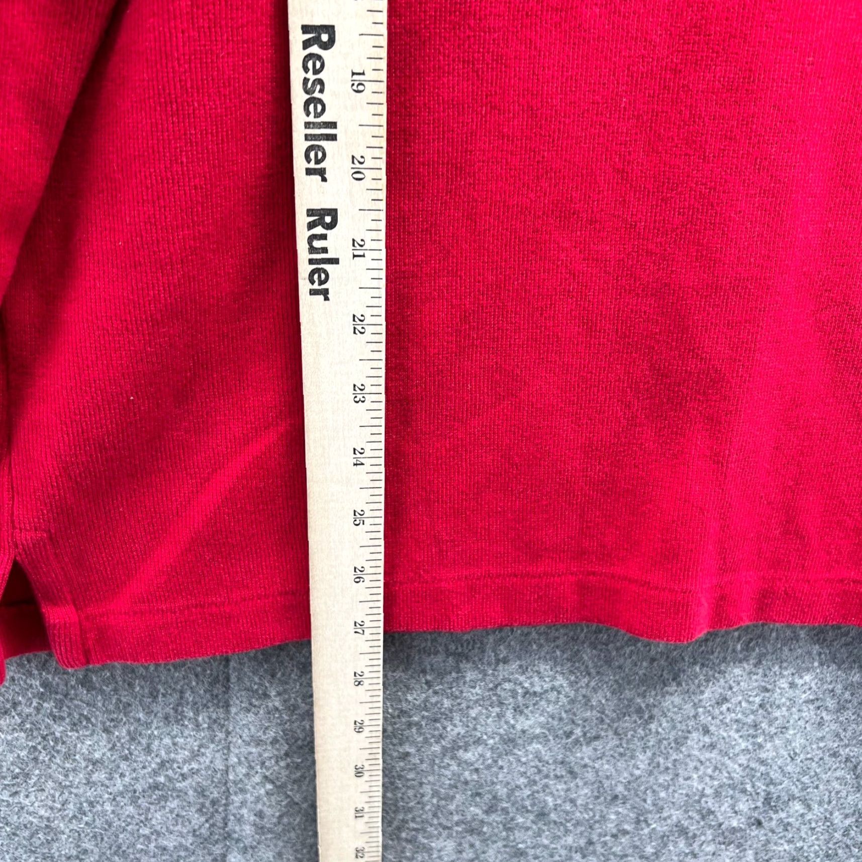 Polo Ralph Lauren VINTAGE Polo Ralph Lauren Sweater Men Medium Red Pullover Fleece Logo Sweatshirt Pony Size US M / EU 48-50 / 2 - 7 Thumbnail