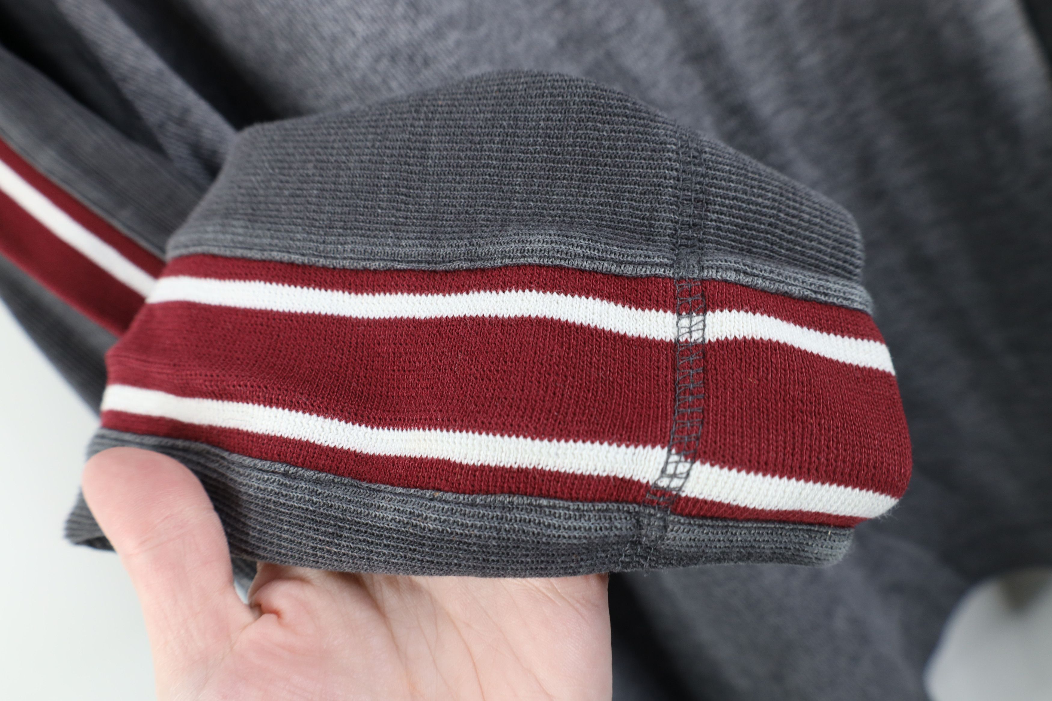 Vintage Vintage 90s Y2K Streetwear Ribbed Thermal Knit T-Shirt Size US L / EU 52-54 / 3 - 7 Thumbnail