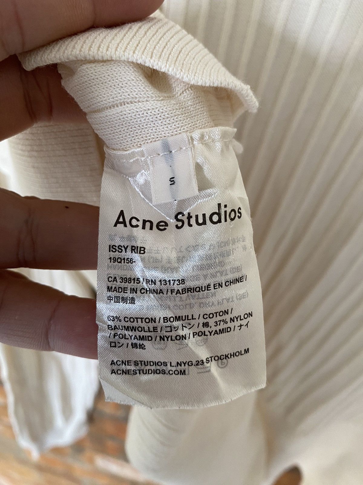 Acne Studios Acne studios Issy Rib womens knit sweater Size M / US 6-8 / IT 42-44 - 12 Thumbnail