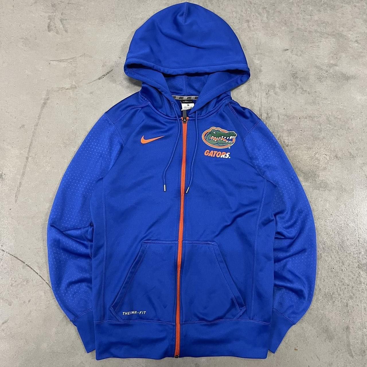 Nike × Vintage Vintage Y2K Nike University Of Florida Gators ZipUp Hoodie Size US S / EU 44-46 / 1 - 1 Thumbnail