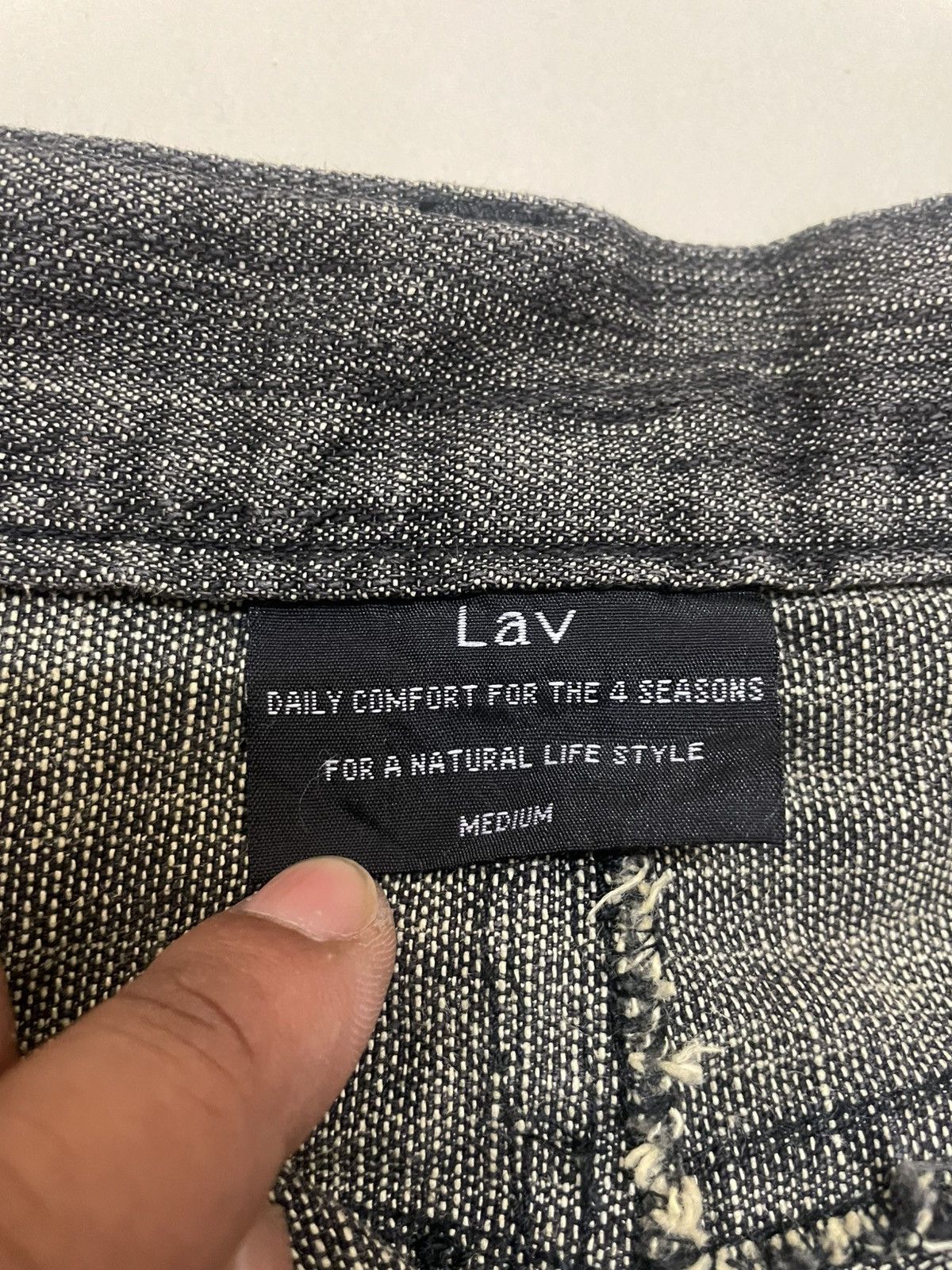 Japanese Brand LAV Cargo Denim Pants Size US 31 - 6 Thumbnail