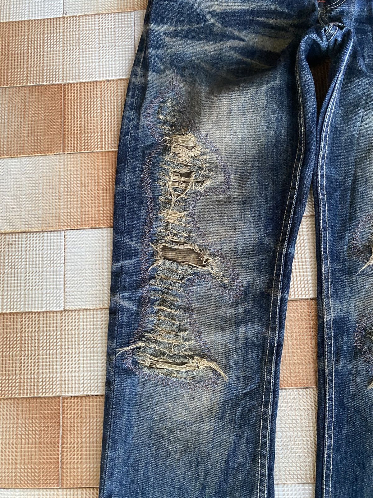 Beauty Beast × PPFM Vintage cotton farm denim Size US 33 - 10 Thumbnail