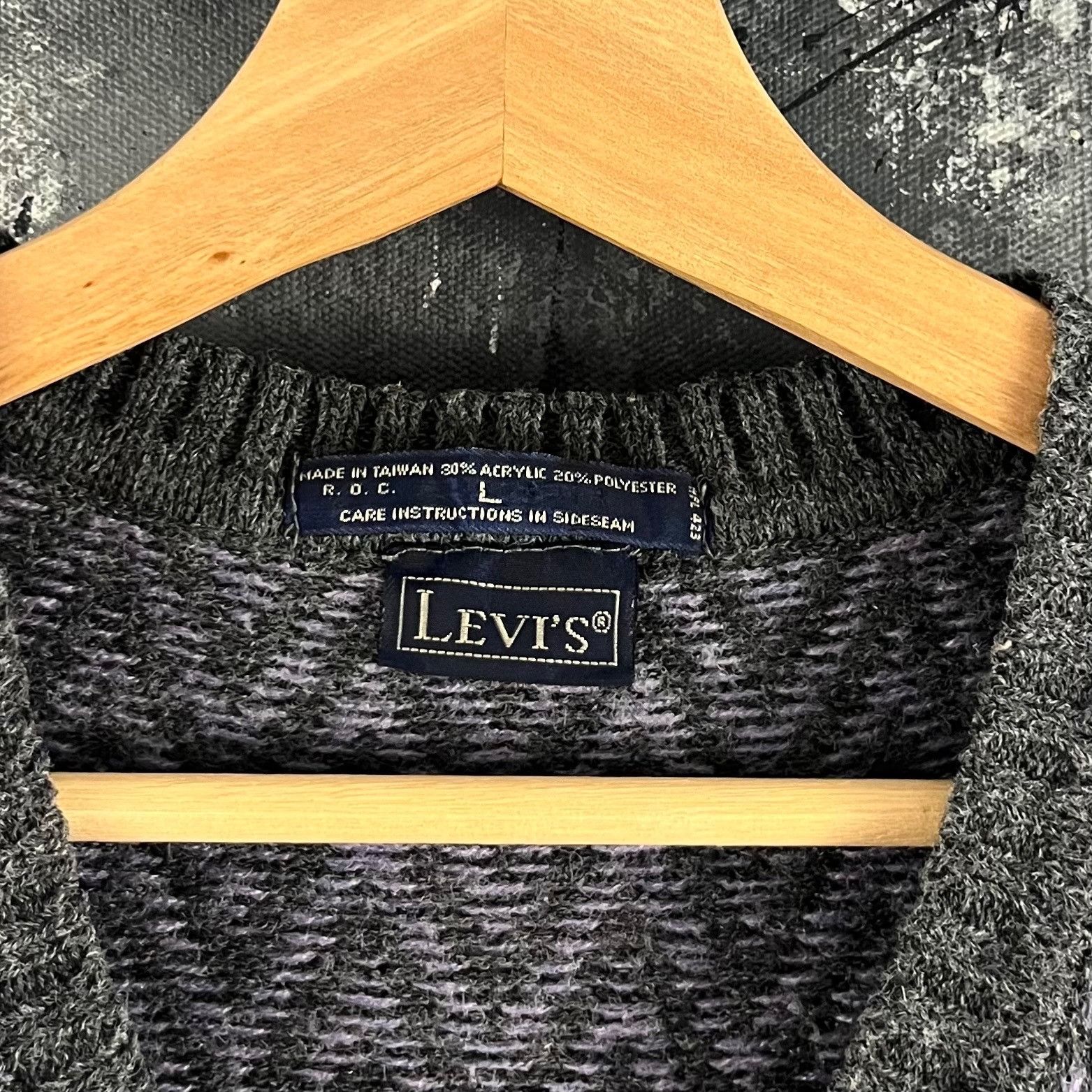 Levi's × Vintage Vintage 80’s Levi’s geometric vest Size US M / EU 48-50 / 2 - 3 Thumbnail