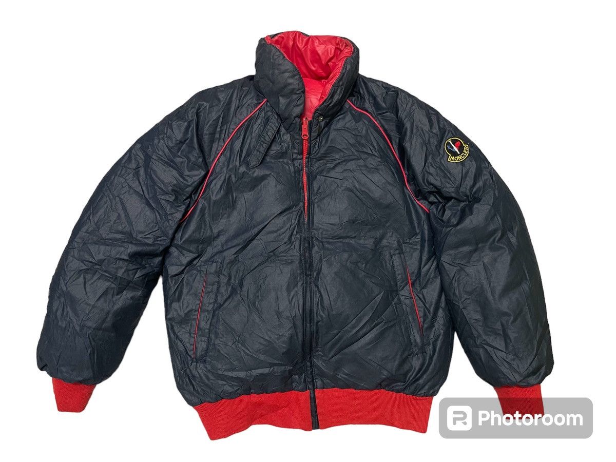 Japanese Brand × Moncler × Vintage 90s MONCLER DOWN PUFFER REVERSIBLE JACKET Size US M / EU 48-50 / 2 - 2 Thumbnail