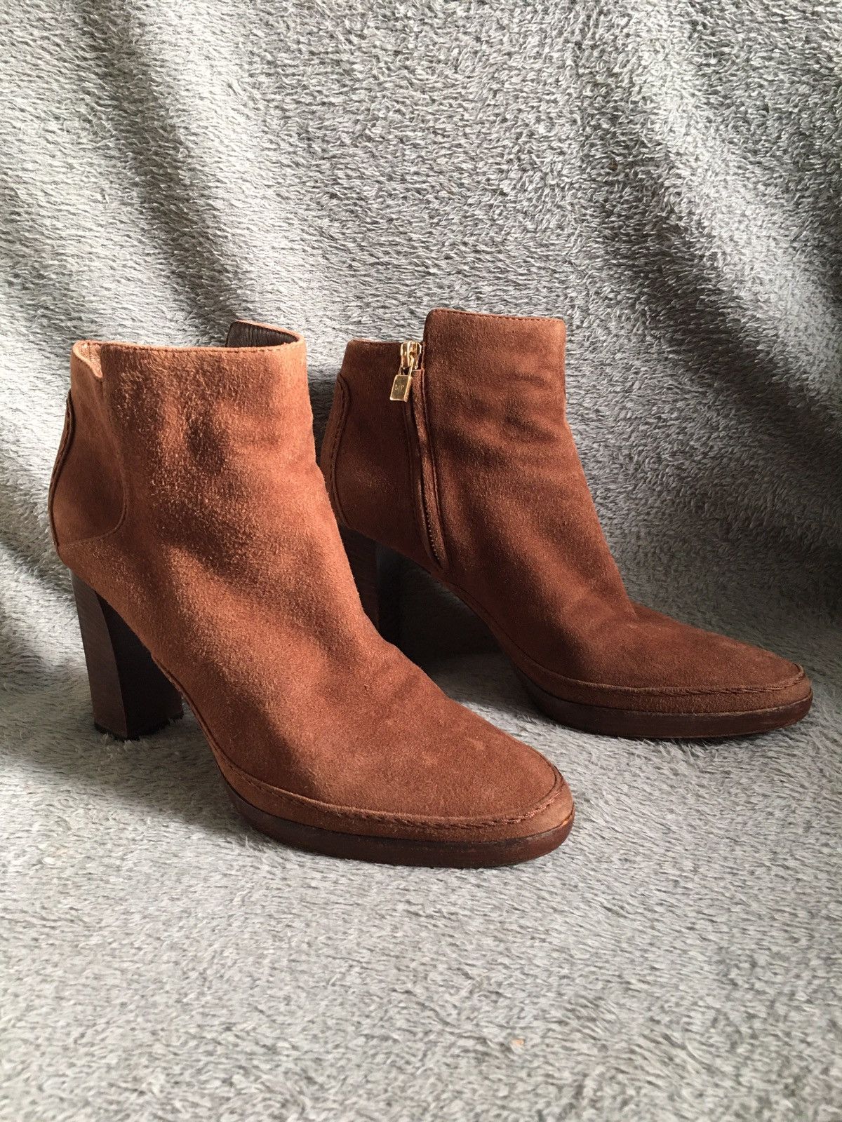 Loro Piana Loro Piana Suede Brown Ankle Boots EU 38 Size US 8 / IT 38 - 3 Thumbnail
