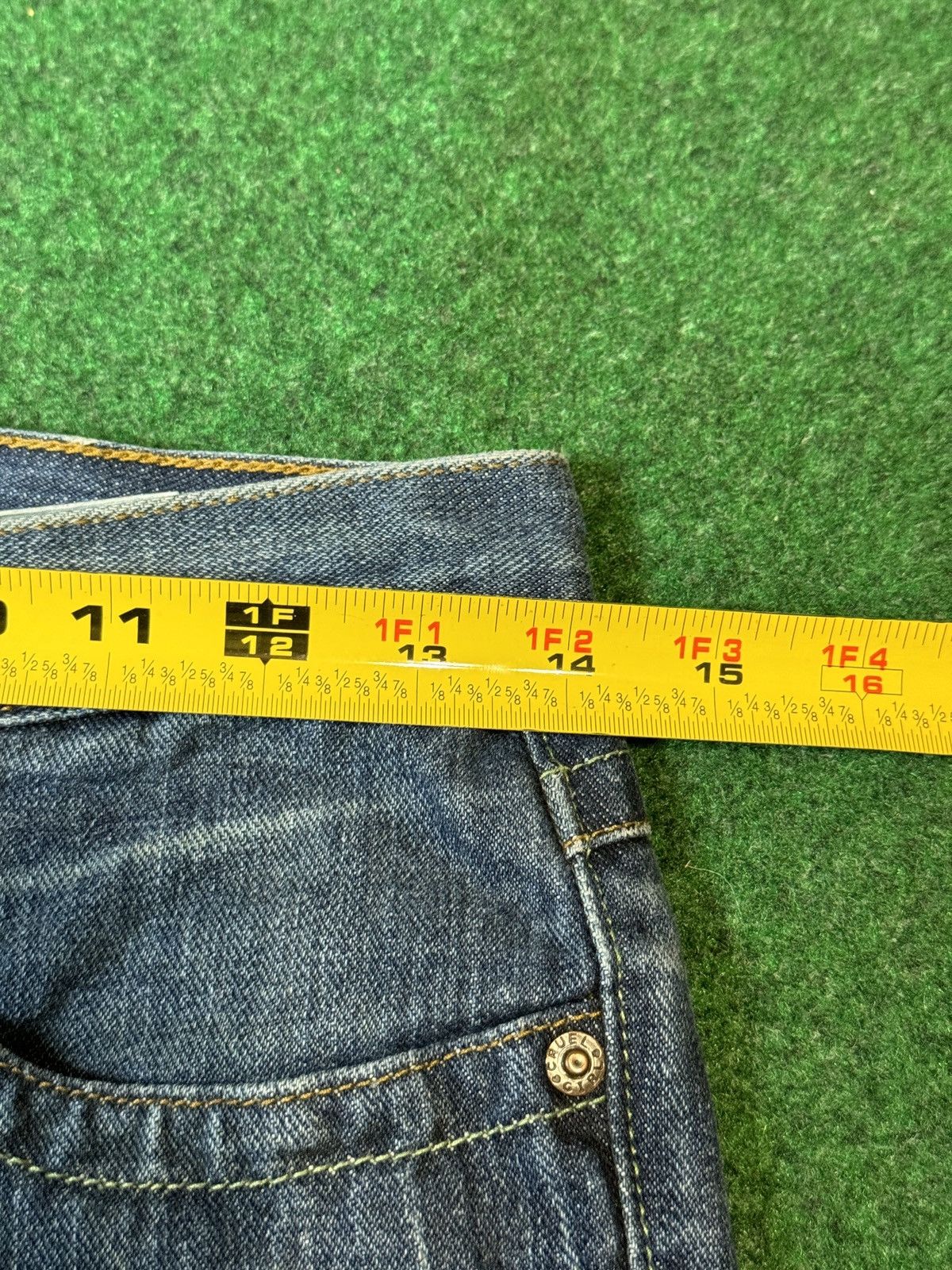Vintage Vtg Y2K Low Rise Cruel Girl Slim Bootcut Flare 28x31 Jeans Size 28" / US 6 / IT 42 - 5 Thumbnail