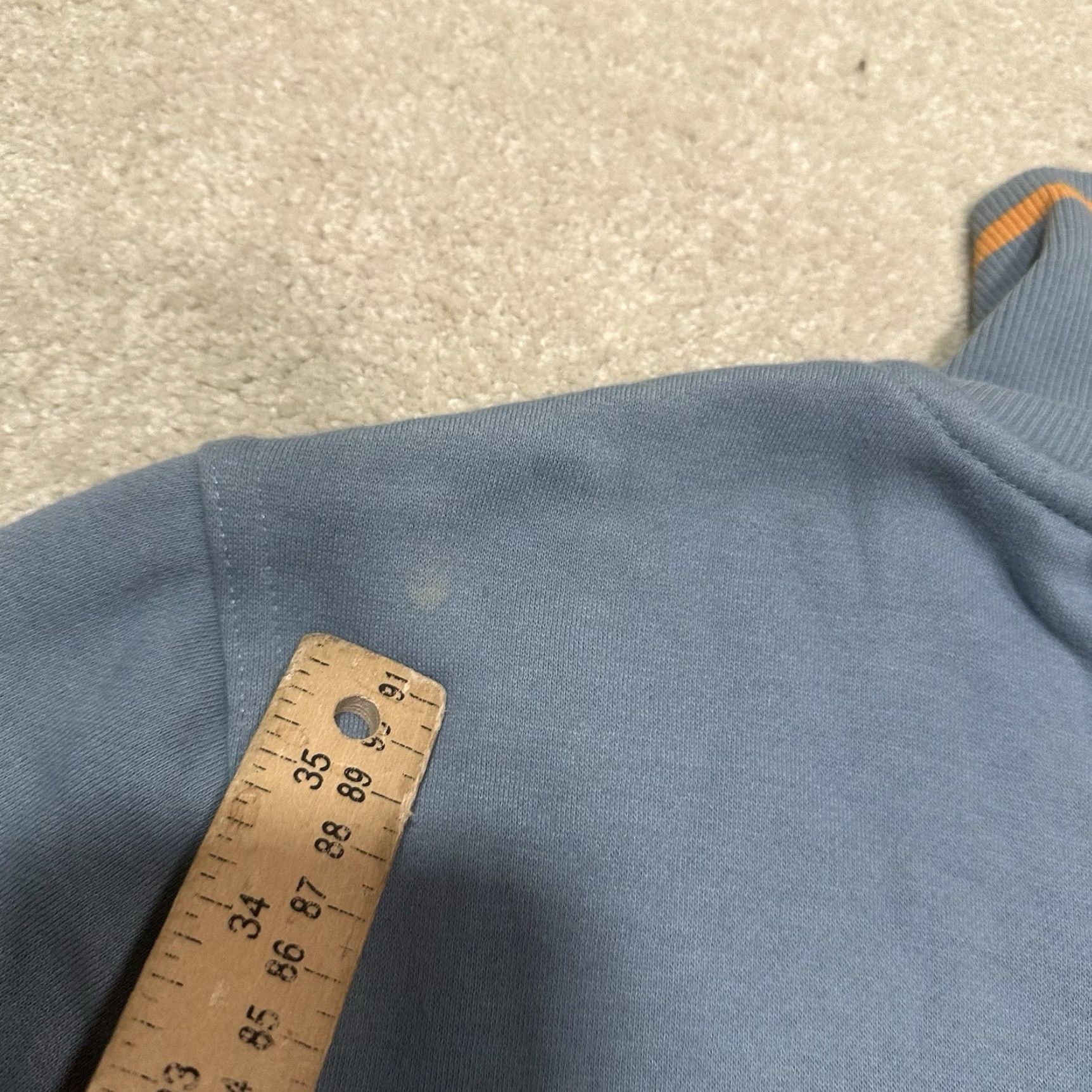 Psycho Bunny Psycho Bunny 1/4 Zip Pullover Mens Small Blue Pullover Casual Activewear Sports Jacket Size US S / EU 44-46 / 1 - 5 Thumbnail